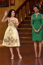 Esha Gupta, Tamannaah Bhatia at the Promotion of Humshakals on the sets of Comedy Nights with Kapil in Filmcity on 6th June 2014